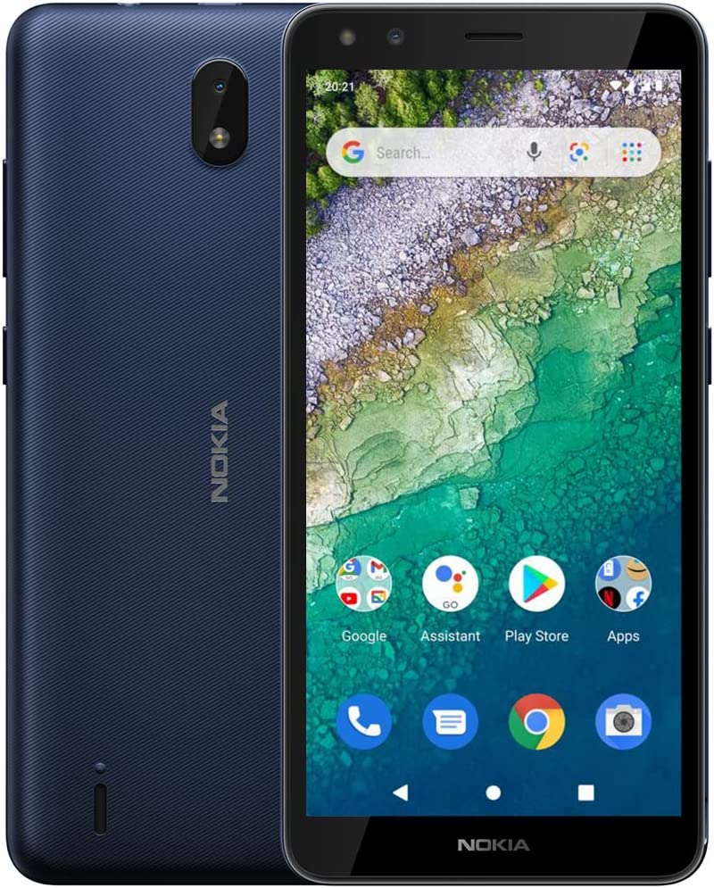 Nokia C01 Plus | Android 11 (Go Edition) | Unlocked Smartphone | 2-Day Battery | 2/32GB | 6.52-Inch Screen | Dark Blue - Image 7
